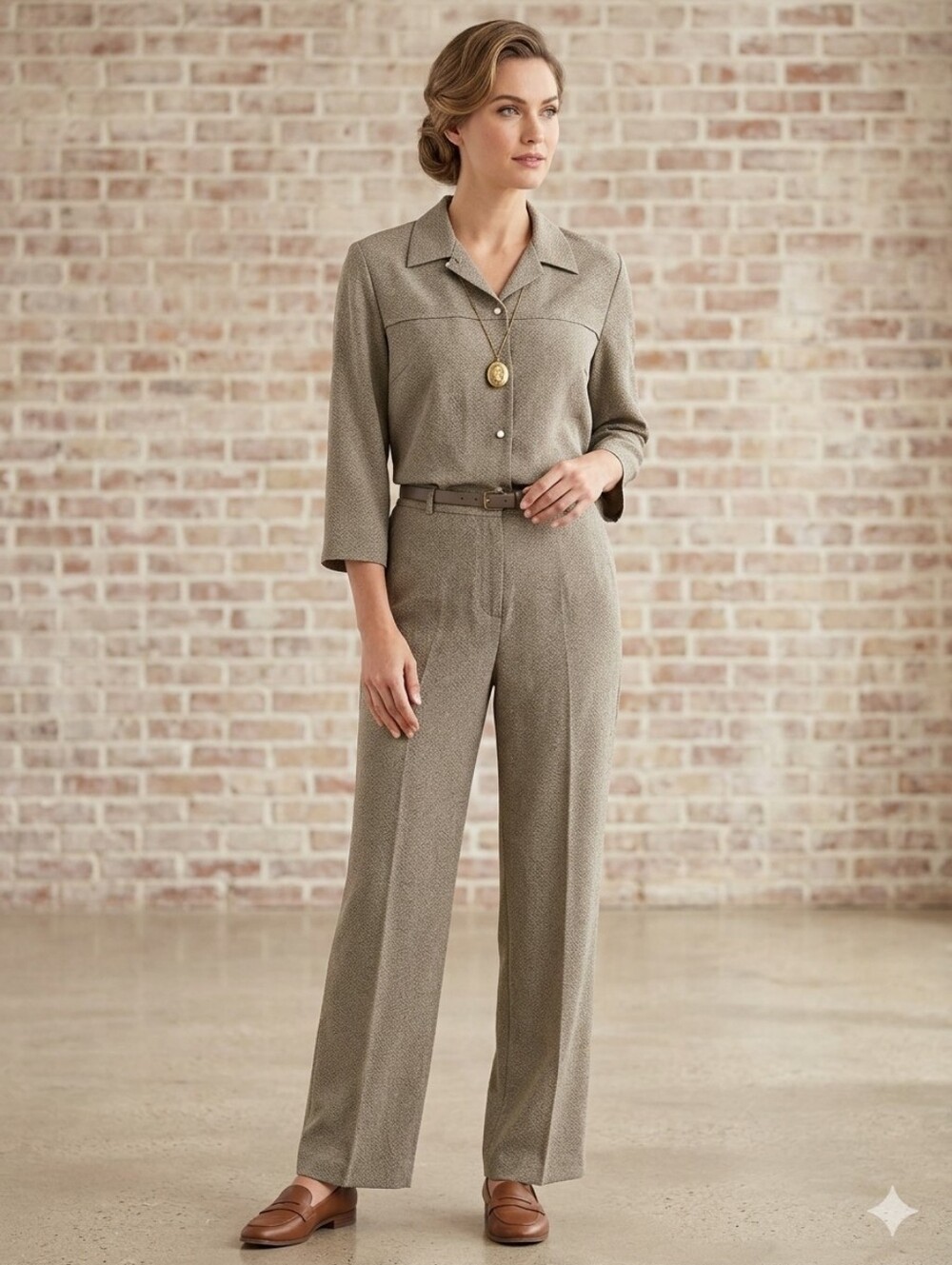 Dressbarn Pant Set 2 pc VINTAGE Size 10